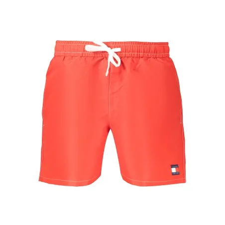 MAILLOT DE BAIN TOMMY HILFIGER POUR HOMME, FOND ROUGE - TOMMY HILFIGER