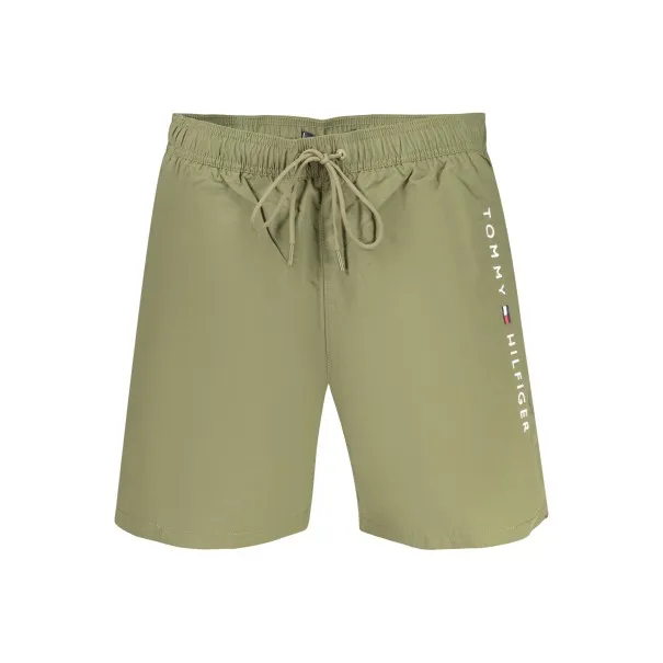 Maillot de bain homme Tommy Hilfiger à fond vert - TOMMY HILFIGER