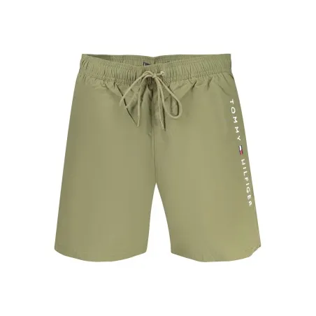 Maillot de bain homme Tommy Hilfiger à fond vert - TOMMY HILFIGER