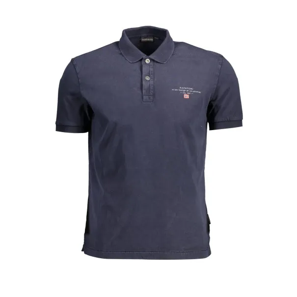 NAPAPIJRI POLO MANCHES COURTES HOMME BLEU - NAPAPIJRI