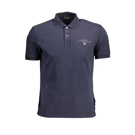 NAPAPIJRI POLO MANCHES COURTES HOMME BLEU - NAPAPIJRI
