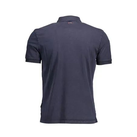 NAPAPIJRI POLO MANCHES COURTES HOMME BLEU - NAPAPIJRI