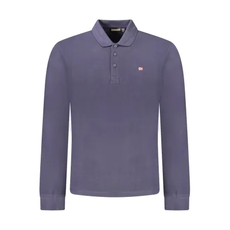 Polo à manches longues Napapijri pour homme, bleu - NAPAPIJRI