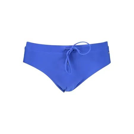 Maillot de bain homme Tommy Hilfiger à fond bleu - TOMMY HILFIGER