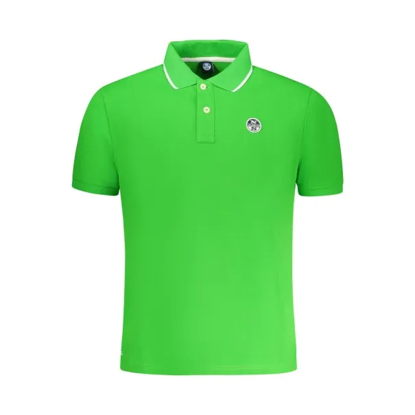 POLO À MANCHES COURTES POUR HOMMES NORTH SAILS VERT - NORTH SAILS