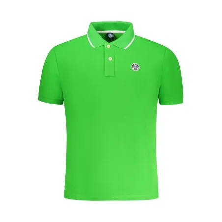 POLO À MANCHES COURTES POUR HOMMES NORTH SAILS VERT - NORTH SAILS