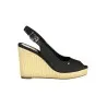 SANDALES POUR FEMMES TOMMY HILFIGER NOIRES - TOMMY HILFIGER