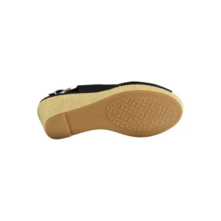 SANDALES POUR FEMMES TOMMY HILFIGER NOIRES - TOMMY HILFIGER