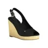 SANDALES POUR FEMMES TOMMY HILFIGER NOIRES - TOMMY HILFIGER