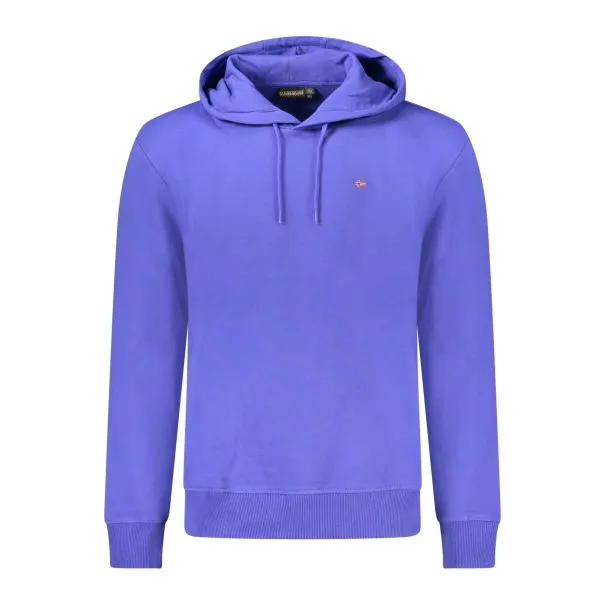 NAPAPIJRI SWEAT-SHIRT ZIPPÉ POUR HOMMES, BLEU - NAPAPIJRI