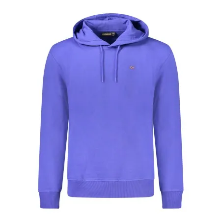 NAPAPIJRI SWEAT-SHIRT ZIPPÉ POUR HOMMES, BLEU - NAPAPIJRI