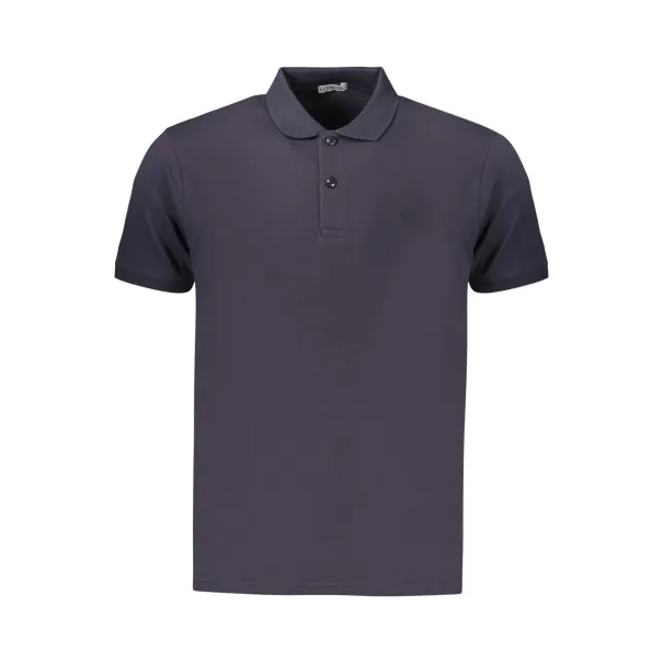 Polo à manches courtes pour homme Coveri Moving, bleu - COVERI MOVING