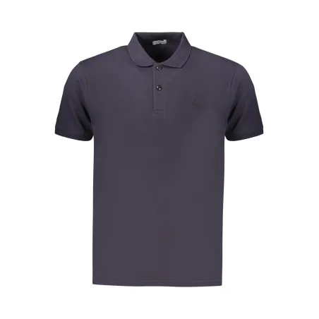 Polo à manches courtes pour homme Coveri Moving, bleu - COVERI MOVING