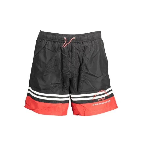 Maillot de bain Karl Lagerfeld Beachwear noir pour homme - KARL LAGERFELD BEACHWEAR
