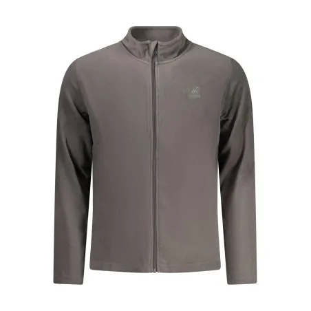 SWEAT-SHIRT GRIS À FERMETURE ÉCLAIR POUR HOMME US GRAND - U.S. GRAND
