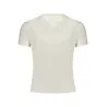 T-shirt blanc à manches courtes Tommy Hilfiger pour femme - TOMMY HILFIGER