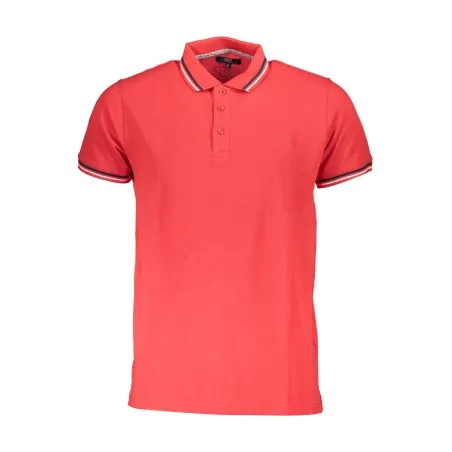 CAVALLI CLASS POLO MANCHES COURTES HOMME ROUGE - CAVALLI CLASS