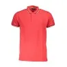 CAVALLI CLASS POLO MANCHES COURTES HOMME ROUGE - CAVALLI CLASS