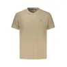 T-SHIRT À MANCHES COURTES POUR HOMME NAPAPIJRI, MARRON - NAPAPIJRI
