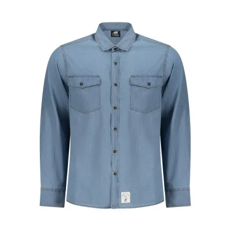 Chemise à manches longues pour homme US GRAND, bleue - U.S. GRAND