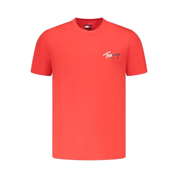 T-shirt à manches courtes pour homme Tommy Hilfiger, rouge - TOMMY HILFIGER