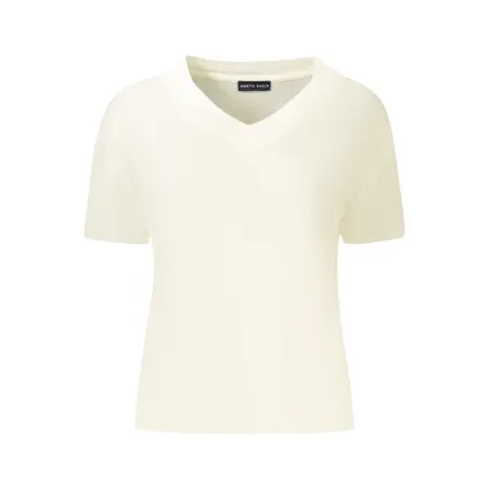 T-shirt blanc à manches courtes pour femme North Sails - NORTH SAILS
