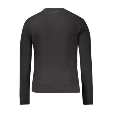 PULL NOIR POUR HOMME NAPAPIJRI - NAPAPIJRI