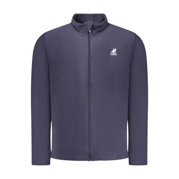 SWEAT-SHIRT BLEU À FERMETURE ÉCLAIR POUR HOMME US GRAND - U.S. GRAND