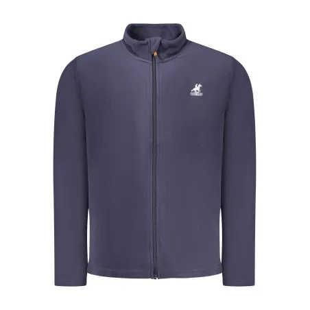 SWEAT-SHIRT BLEU À FERMETURE ÉCLAIR POUR HOMME US GRAND - U.S. GRAND