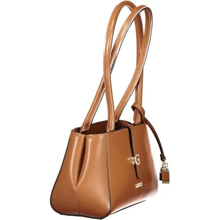 SAC MARRON GUESS JEANS POUR FEMME - GUESS JEANS