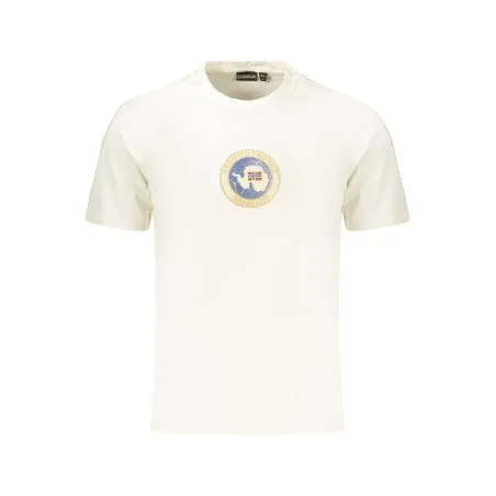 T-shirt blanc à manches courtes pour homme NAPAPIJRI - NAPAPIJRI