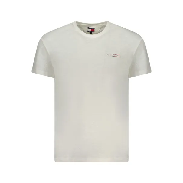 T-SHIRT À MANCHES COURTES TOMMY HILFIGER HOMME BLANC - TOMMY HILFIGER
