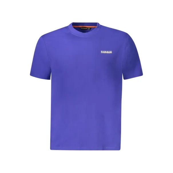 T-SHIRT À MANCHES COURTES POUR HOMME NAPAPIJRI, BLEU - NAPAPIJRI