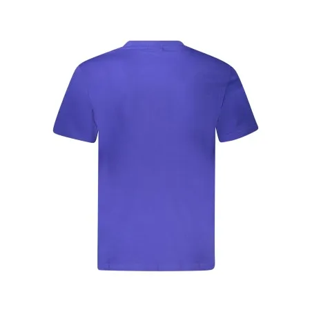 T-SHIRT À MANCHES COURTES POUR HOMME NAPAPIJRI, BLEU - NAPAPIJRI