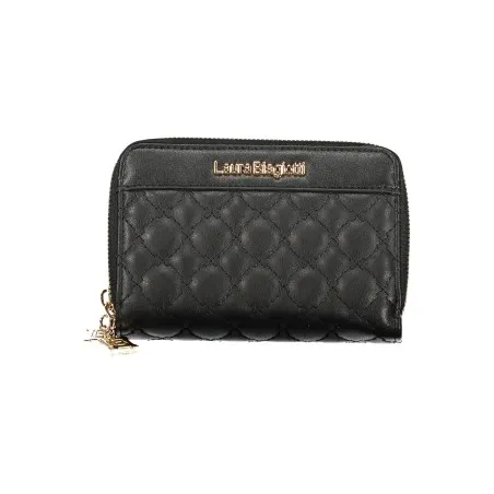 PORTEFEUILLE NOIR POUR FEMME LAURA BIAGIOTTI - LAURA BIAGIOTTI