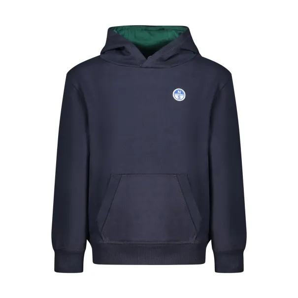 SWEAT-SHIRT BLEU À FERMETURE ÉCLAIR POUR ENFANTS NORTH SAILS - NORTH SAILS
