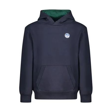 SWEAT-SHIRT BLEU À FERMETURE ÉCLAIR POUR ENFANTS NORTH SAILS - NORTH SAILS