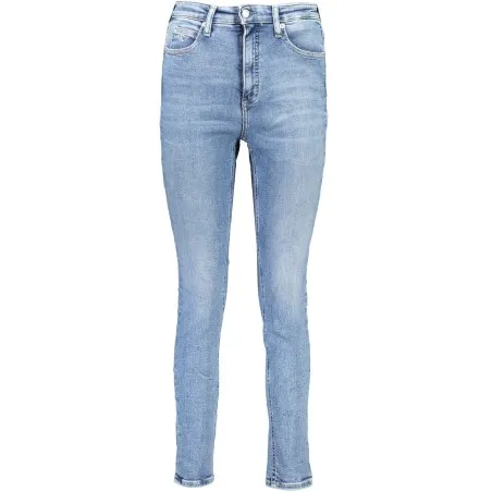 CALVIN KLEIN JEANS DENIM FEMME BLEU - CALVIN KLEIN
