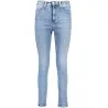 CALVIN KLEIN JEANS DENIM FEMME BLEU - CALVIN KLEIN