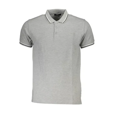 CAVALLI CLASS POLO MANCHES COURTES HOMME GRIS - CAVALLI CLASS