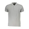 CAVALLI CLASS POLO MANCHES COURTES HOMME GRIS - CAVALLI CLASS