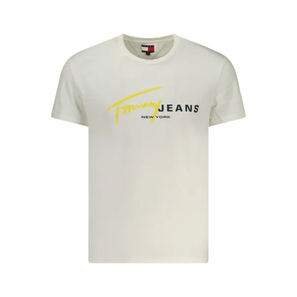 T-SHIRT À MANCHES COURTES TOMMY HILFIGER HOMME BLANC - TOMMY HILFIGER