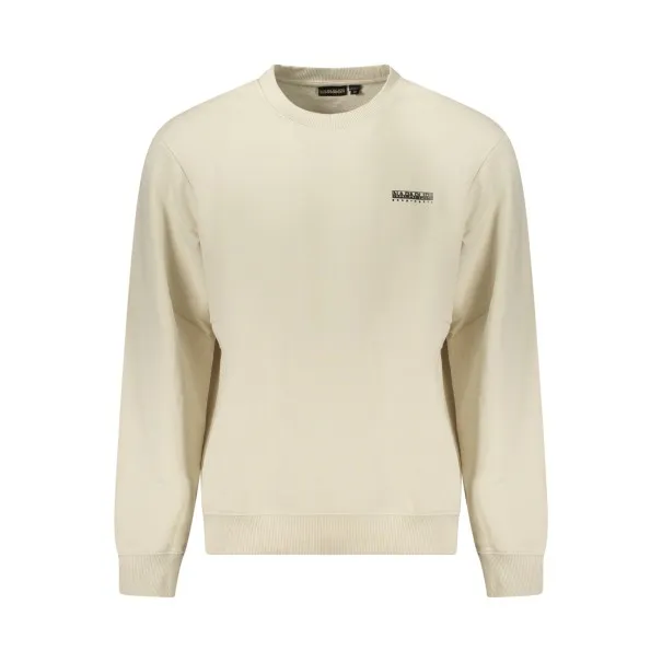 SWEAT-SHIRT ZIPPÉ POUR HOMME NAPAPIJRI, BEIGE - NAPAPIJRI