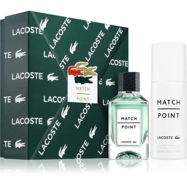 Coffret Eau de Toilette Homme LACOSTE Match Point 100Ml