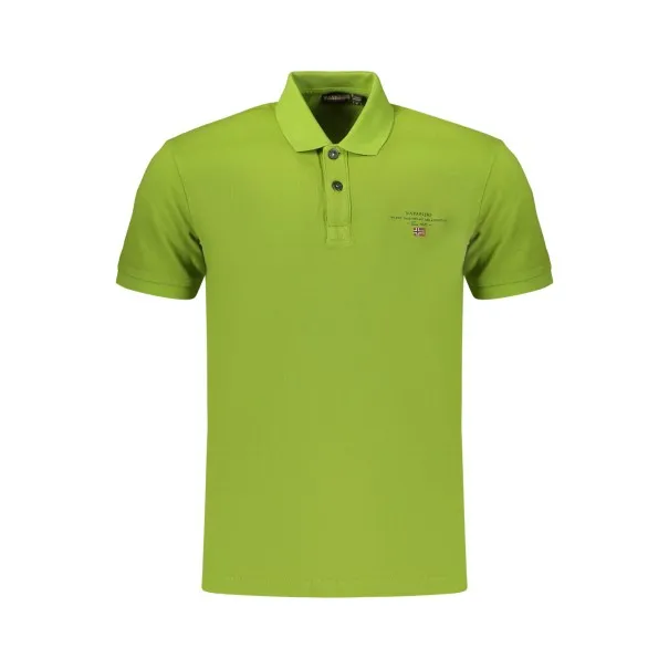 NAPAPIJRI POLO À MANCHES COURTES HOMME, VERT - NAPAPIJRI