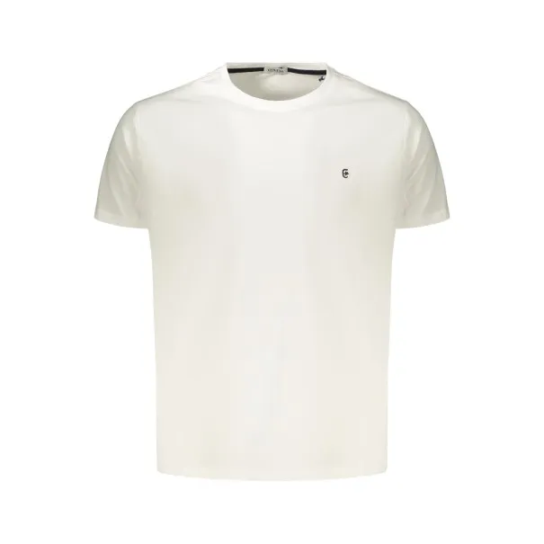 T-shirt blanc à manches courtes pour homme Coveri Moving - COVERI MOVING