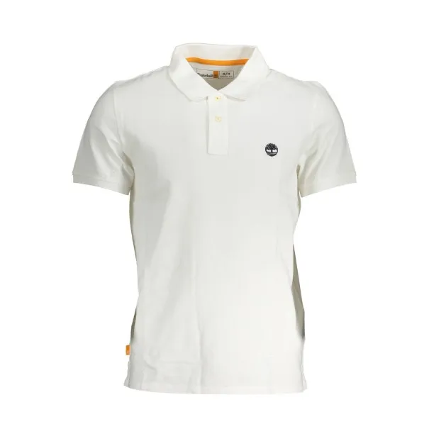 Polo Timberland à manches courtes pour homme, blanc - TIMBERLAND