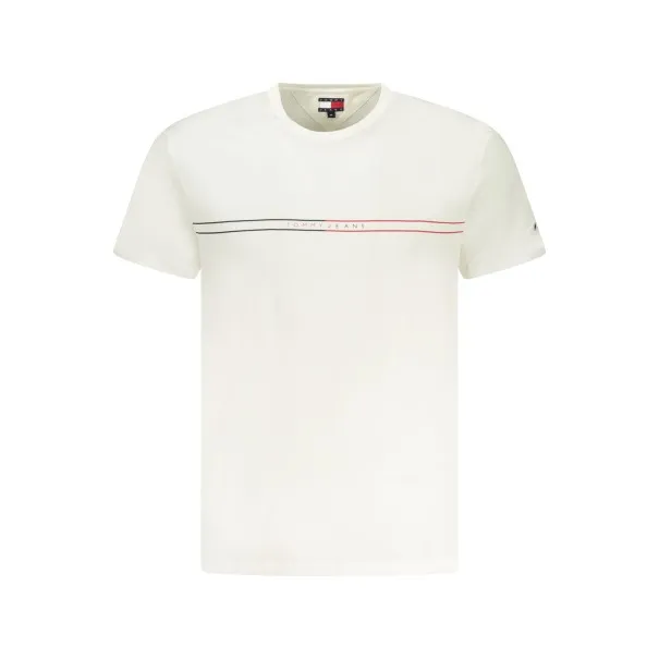 T-SHIRT À MANCHES COURTES TOMMY HILFIGER HOMME BLANC - TOMMY HILFIGER