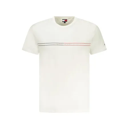 T-SHIRT À MANCHES COURTES TOMMY HILFIGER HOMME BLANC - TOMMY HILFIGER