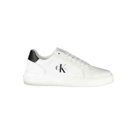 CHAUSSURES DE SPORT POUR HOMMES CALVIN KLEIN BLANCHES - CALVIN KLEIN